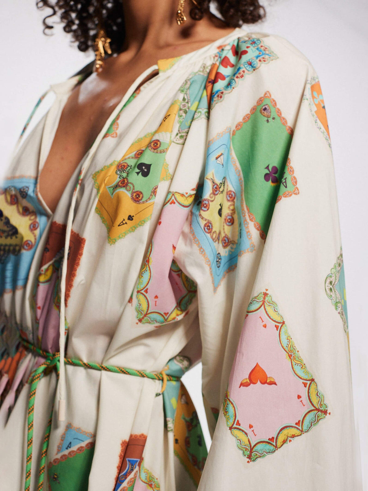 Unique Art Print Bubble Graceful Long Sleeve Versatile