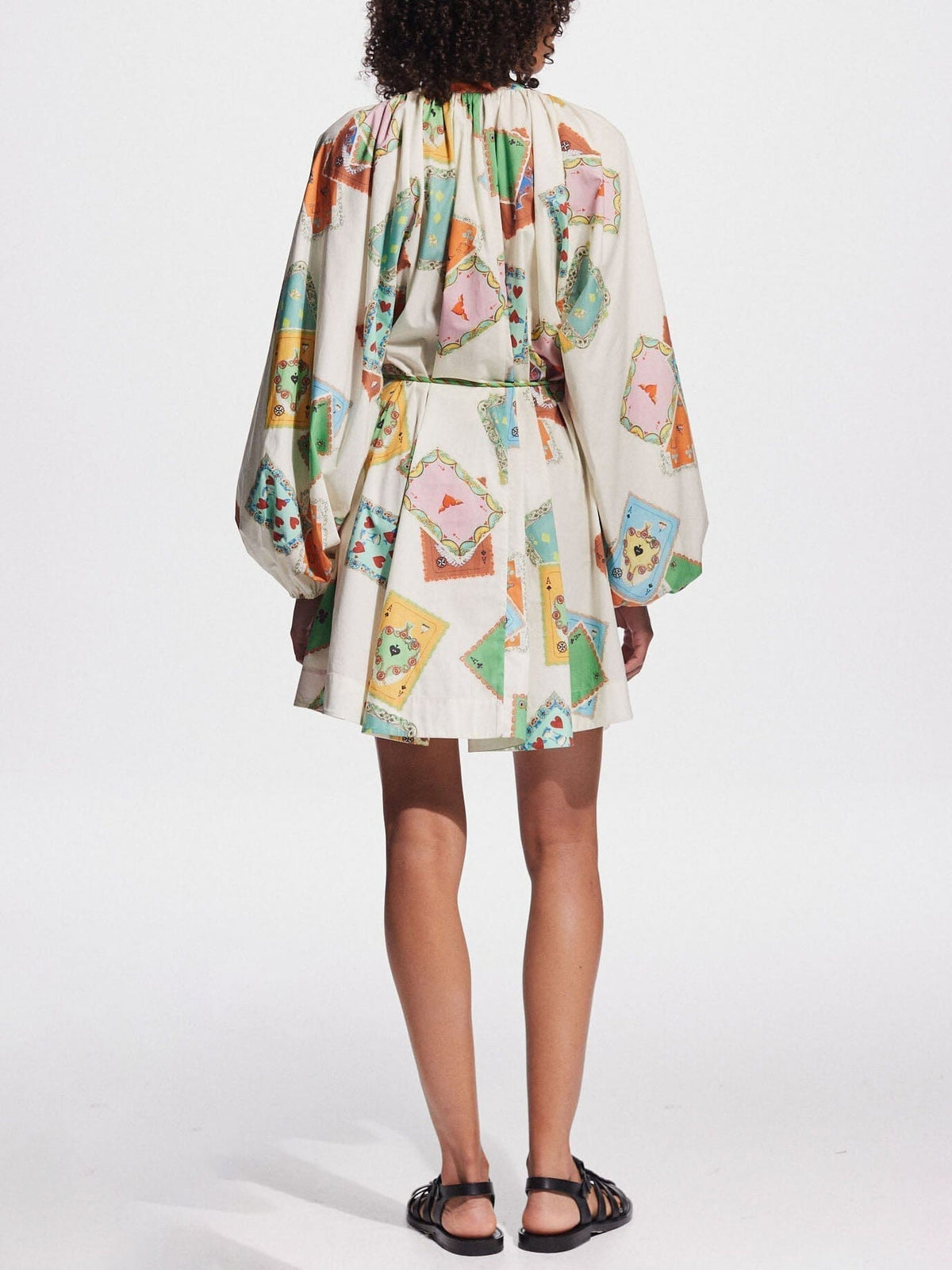 Unique Art Print Bubble Graceful Long Sleeve Versatile