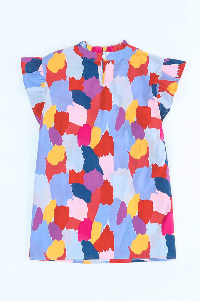 Abstract Print Top