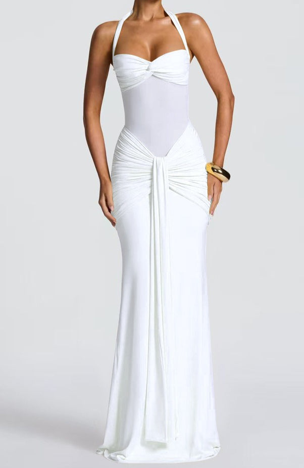 Sheer Mesh Maxi Dress