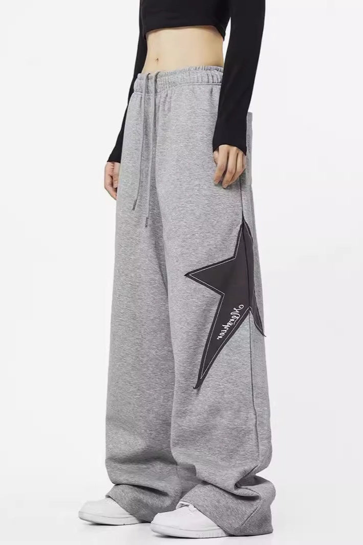 Loose Straight Wide Leg Pants