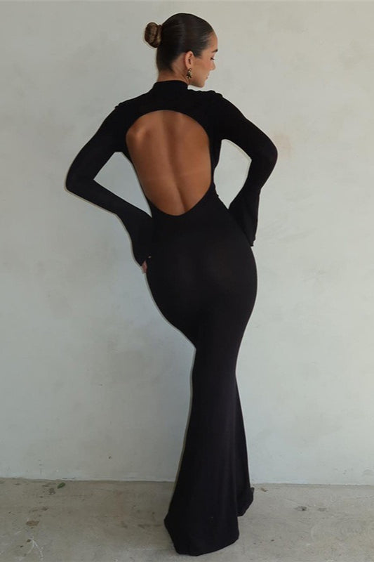 Low Back Bodycon Party Dress - View 2