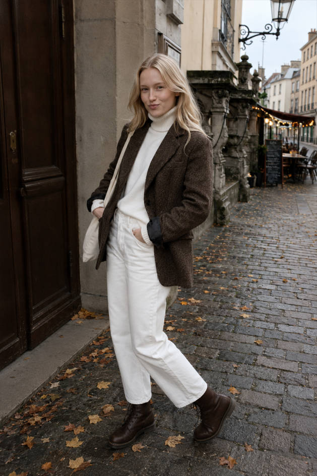 Wool Blend Blazer