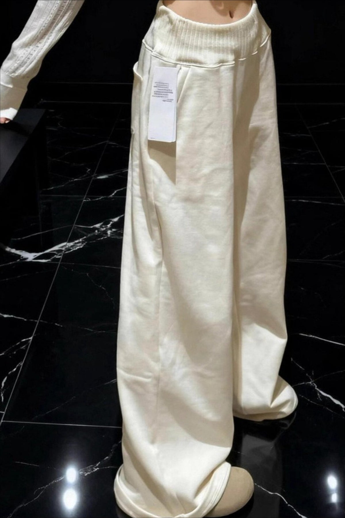Relaxed High Waisted Wide Leg Lounge Pants