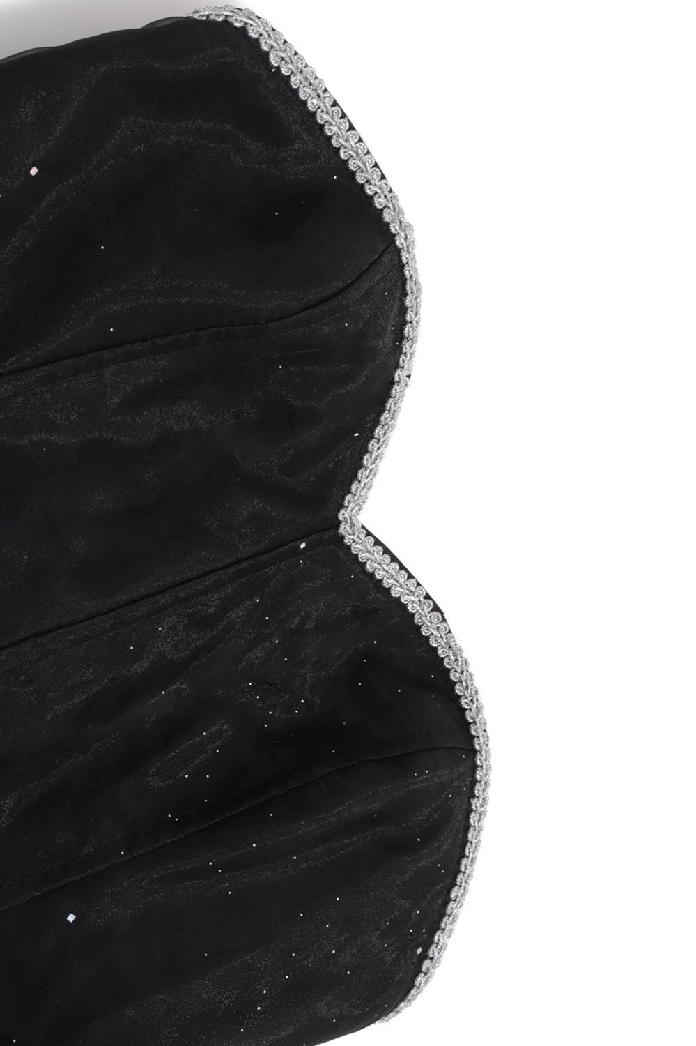 Strapless Sweetheart Corset Rhinestone Tulle Puffball Mini Dress - View 6