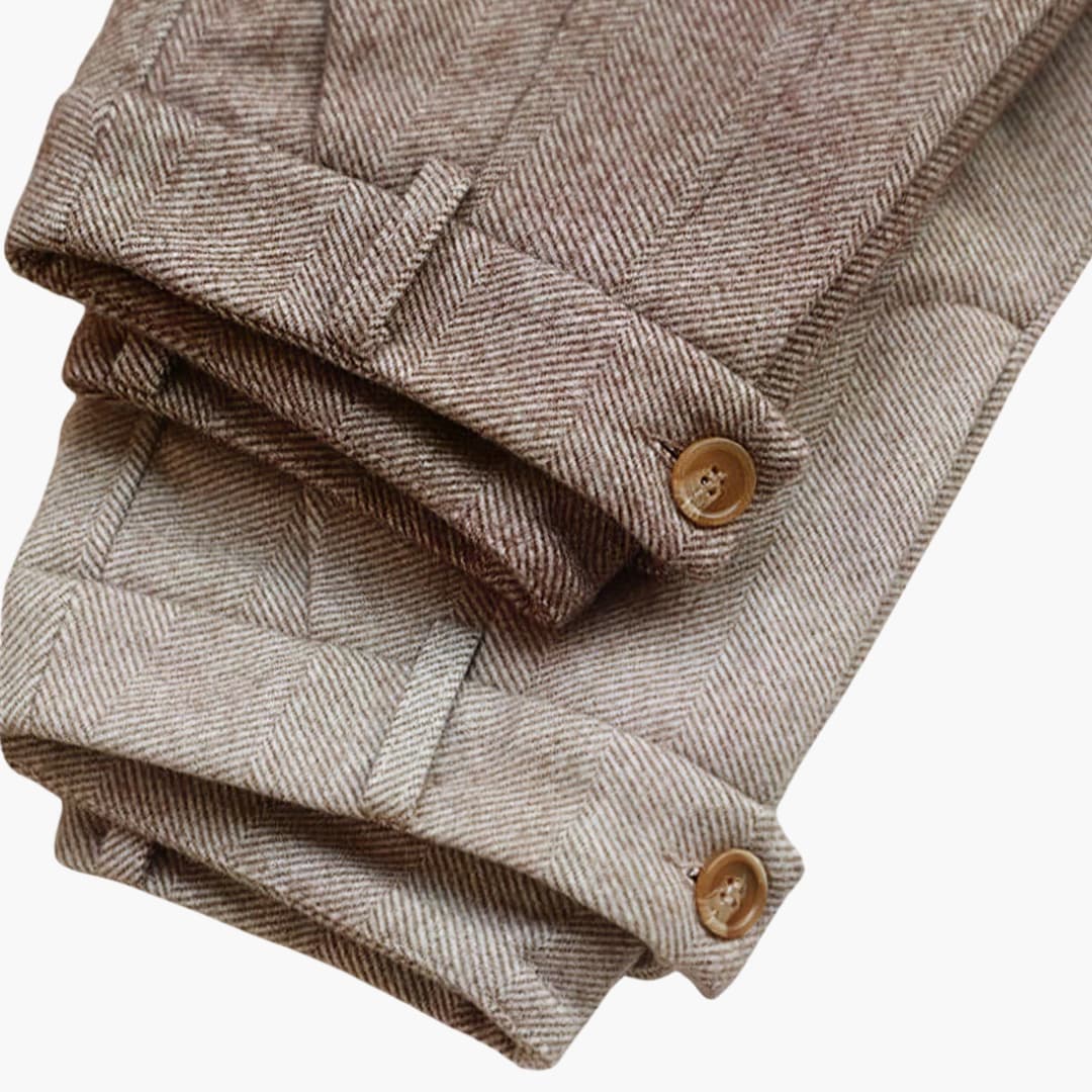 High Waist Tapered Tailored Trousers 8