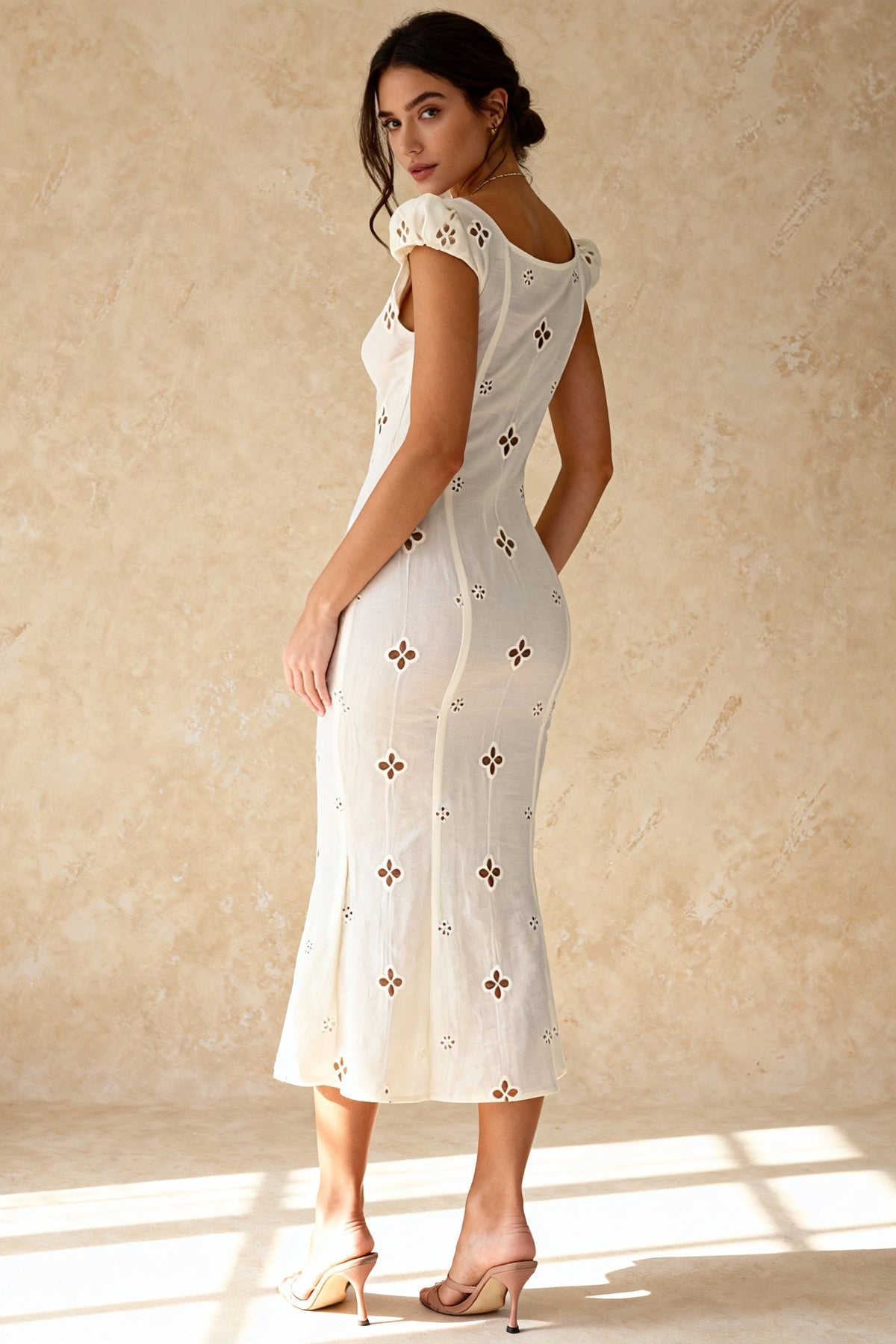 High-Waist Bodycon Dress