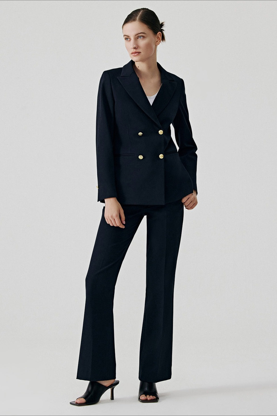 Professional Blazer Trouser Two Piece Set