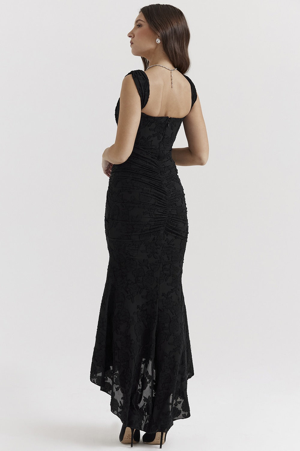 Backless Lace Dress