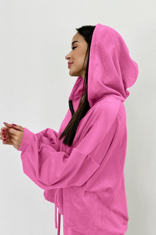 Long Sleeve Velour Track Set Activewear Set