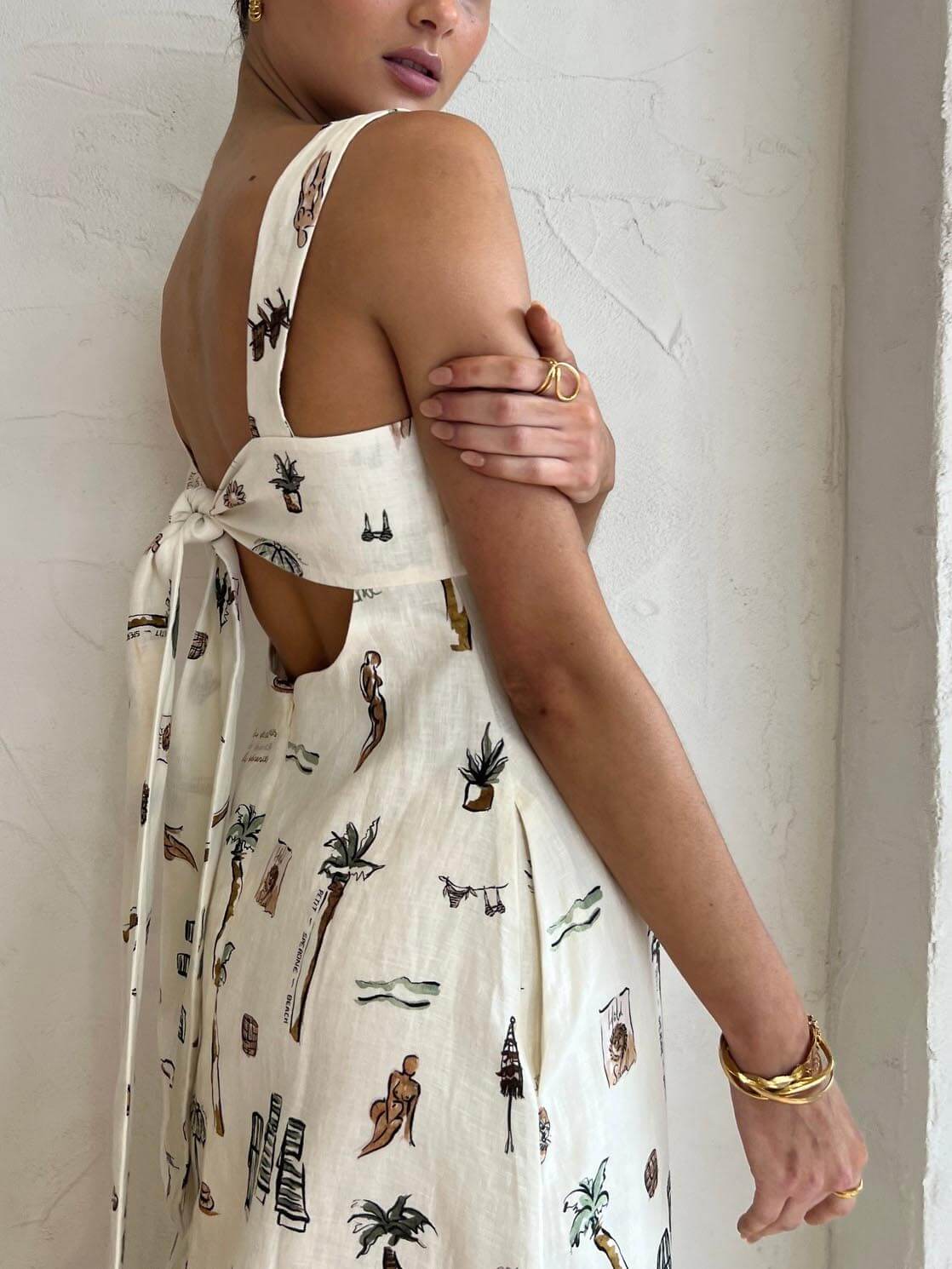 Backless Maxi Dress