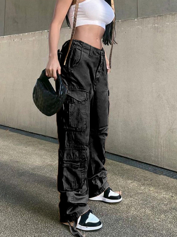 Ruched Denim Jeans