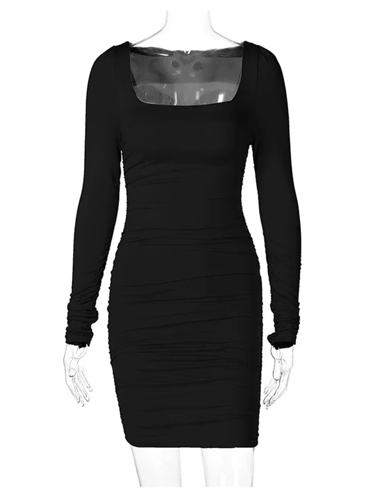 Party Club White Mini Dress