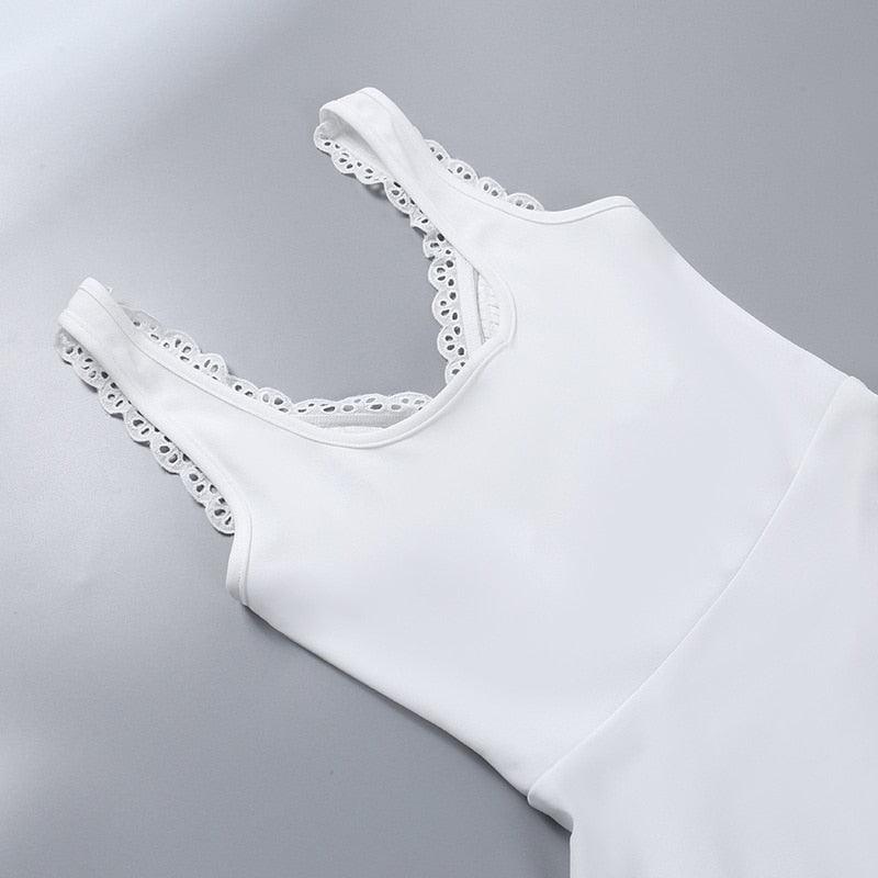 Got Music For You Backless Lace Mini Dress - View 8