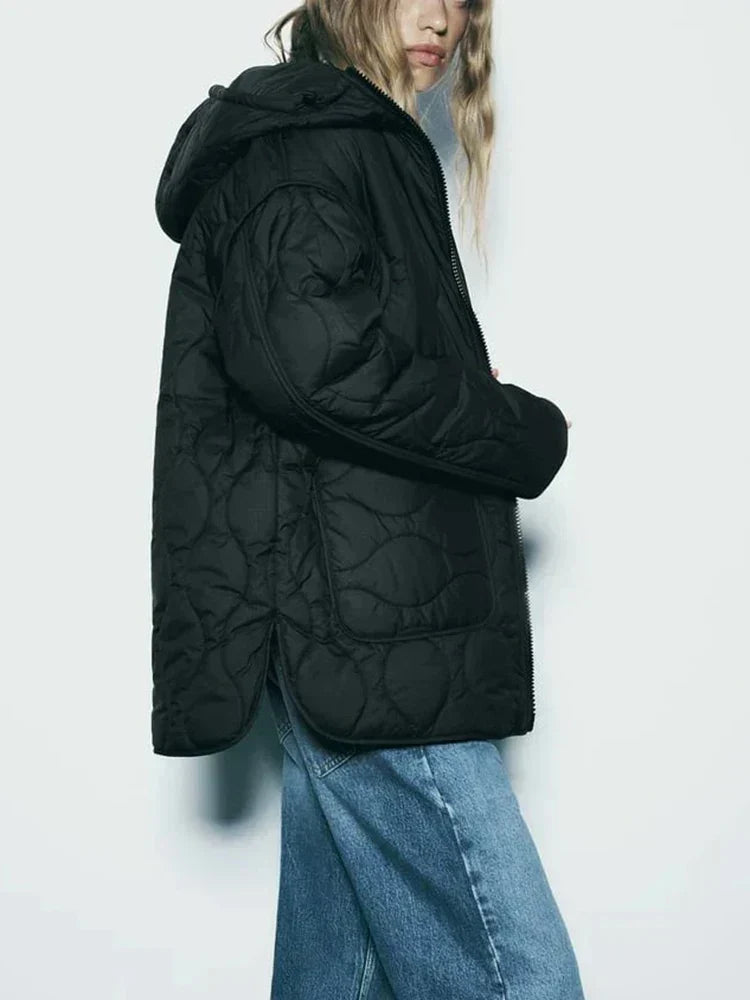 Hooded Onion Quilted Oversized Puffer Jacket 5