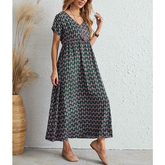 Satin Cowl Neck Backless Slip Maxi Dress - View 3