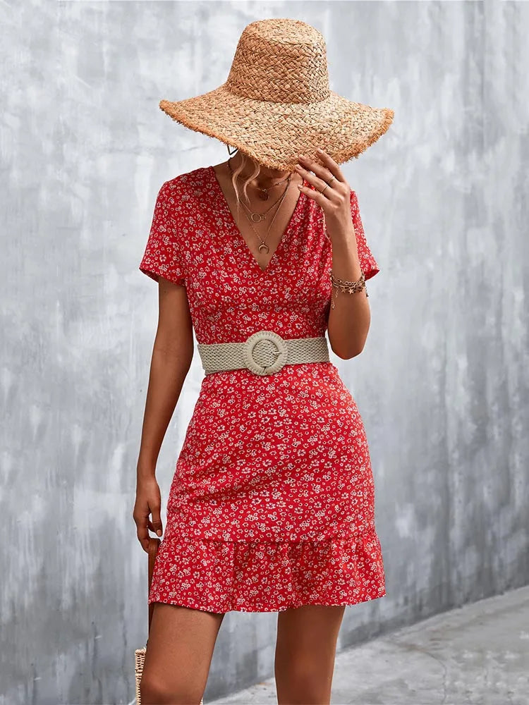 Floral Mini Dress