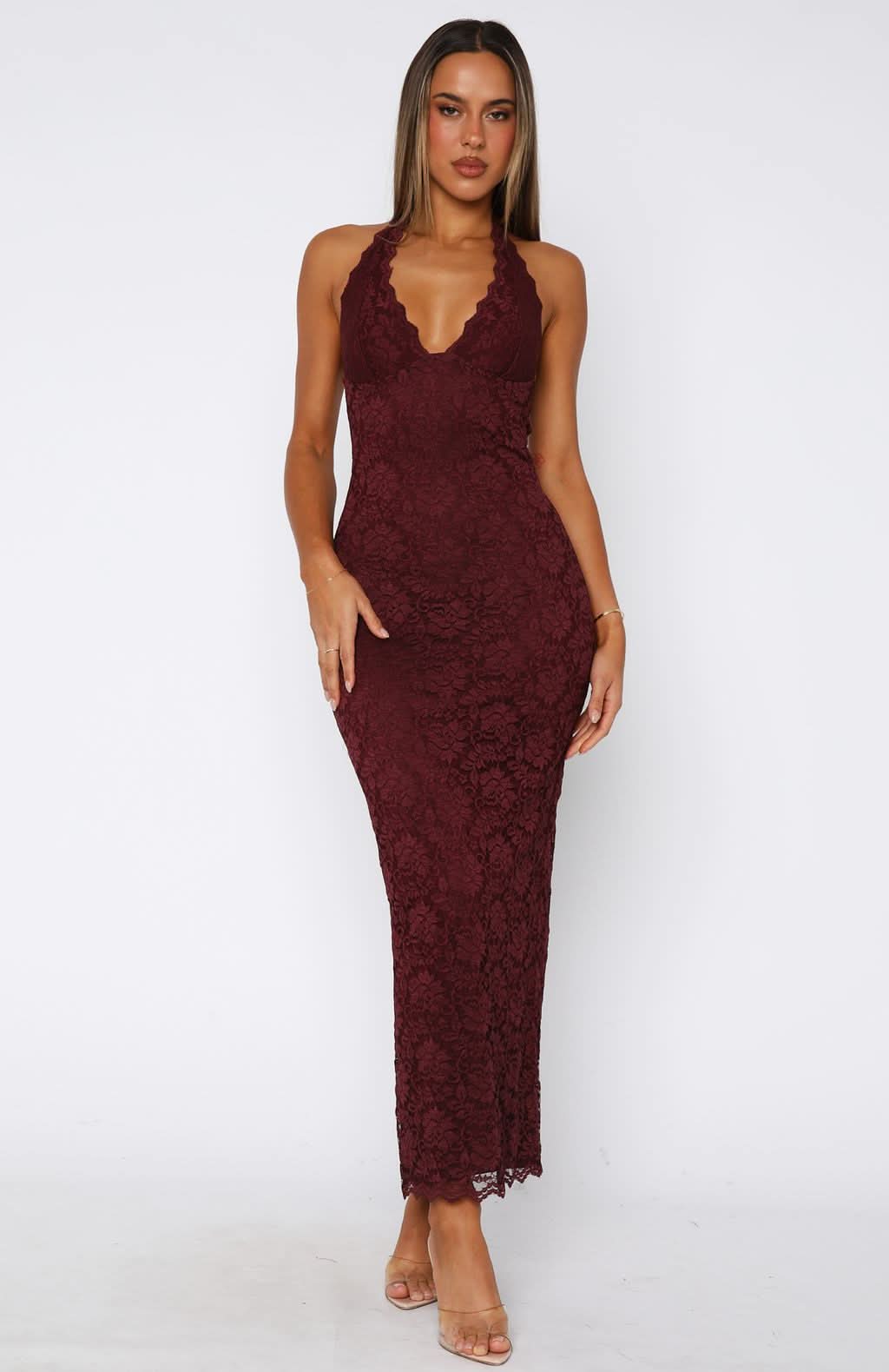 Resa Lace Maxi Dress - View 5