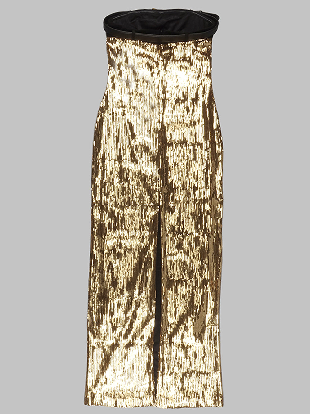 Sequin Strapless Ruched Bodycon Midi Dress - View 7
