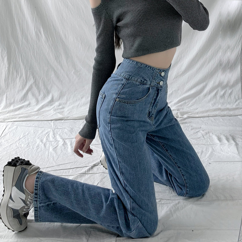 Fashion Straight Leg Jeans