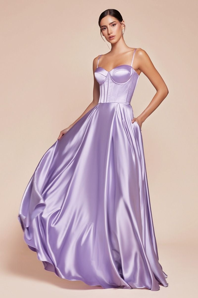Strapless Maxi Formal Dress