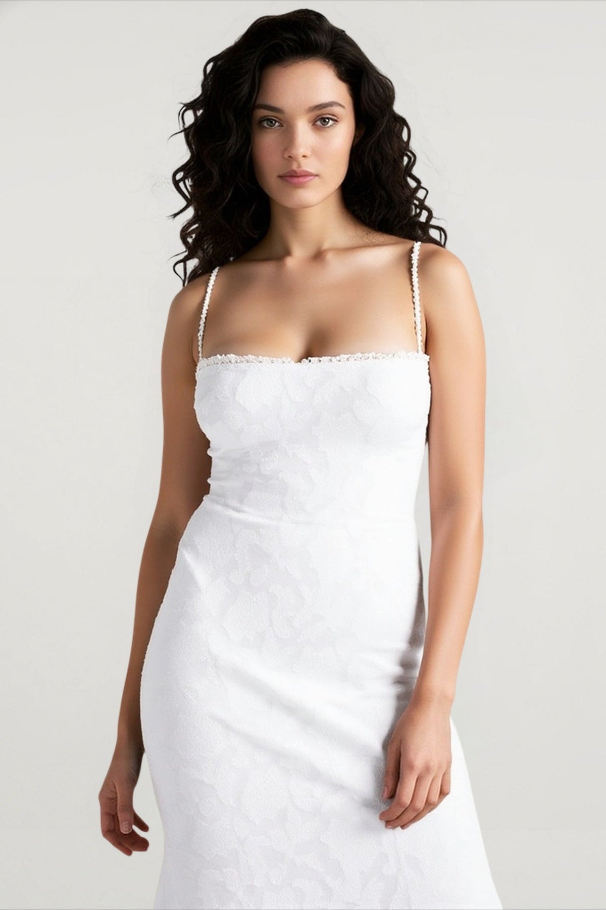 Embroidered Lace Dress