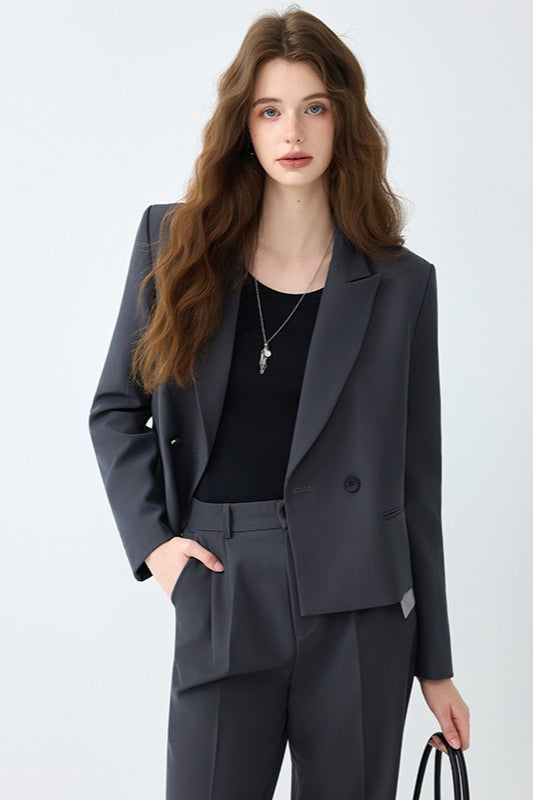 Chic French Inspired Relaxed Blazer