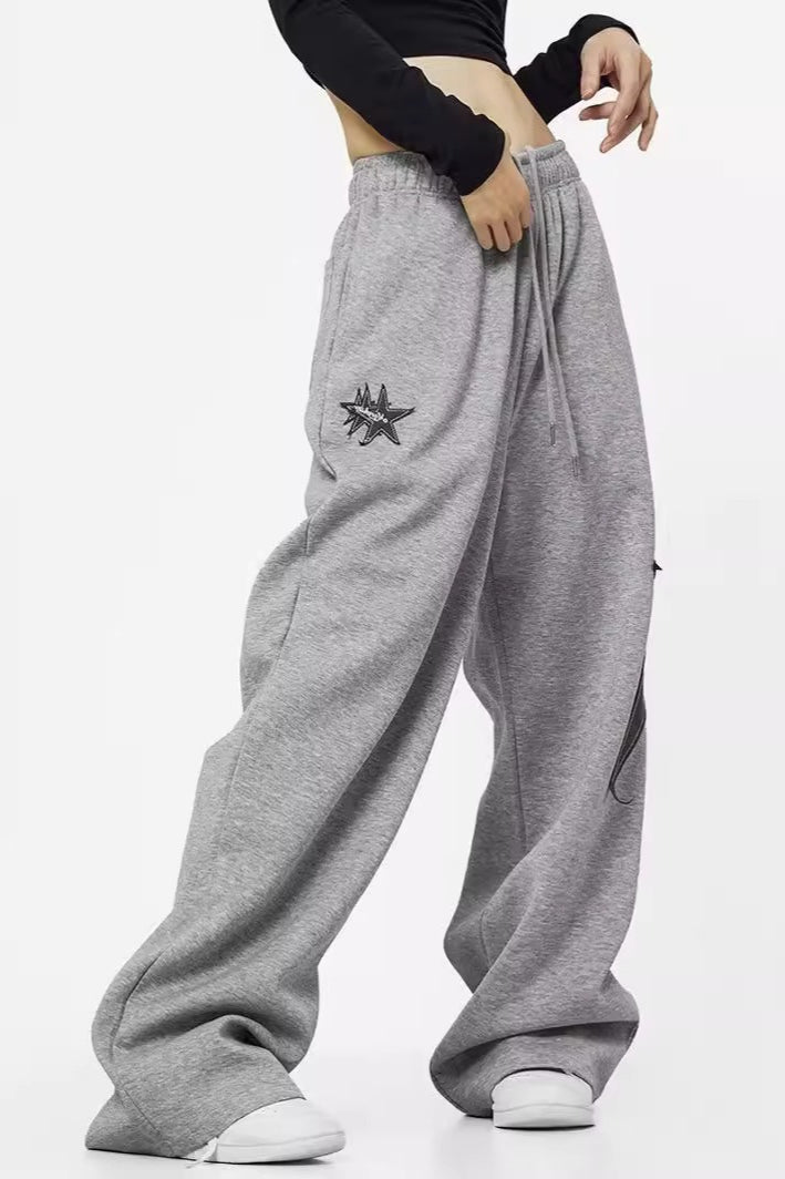 Loose Straight Wide Leg Pants