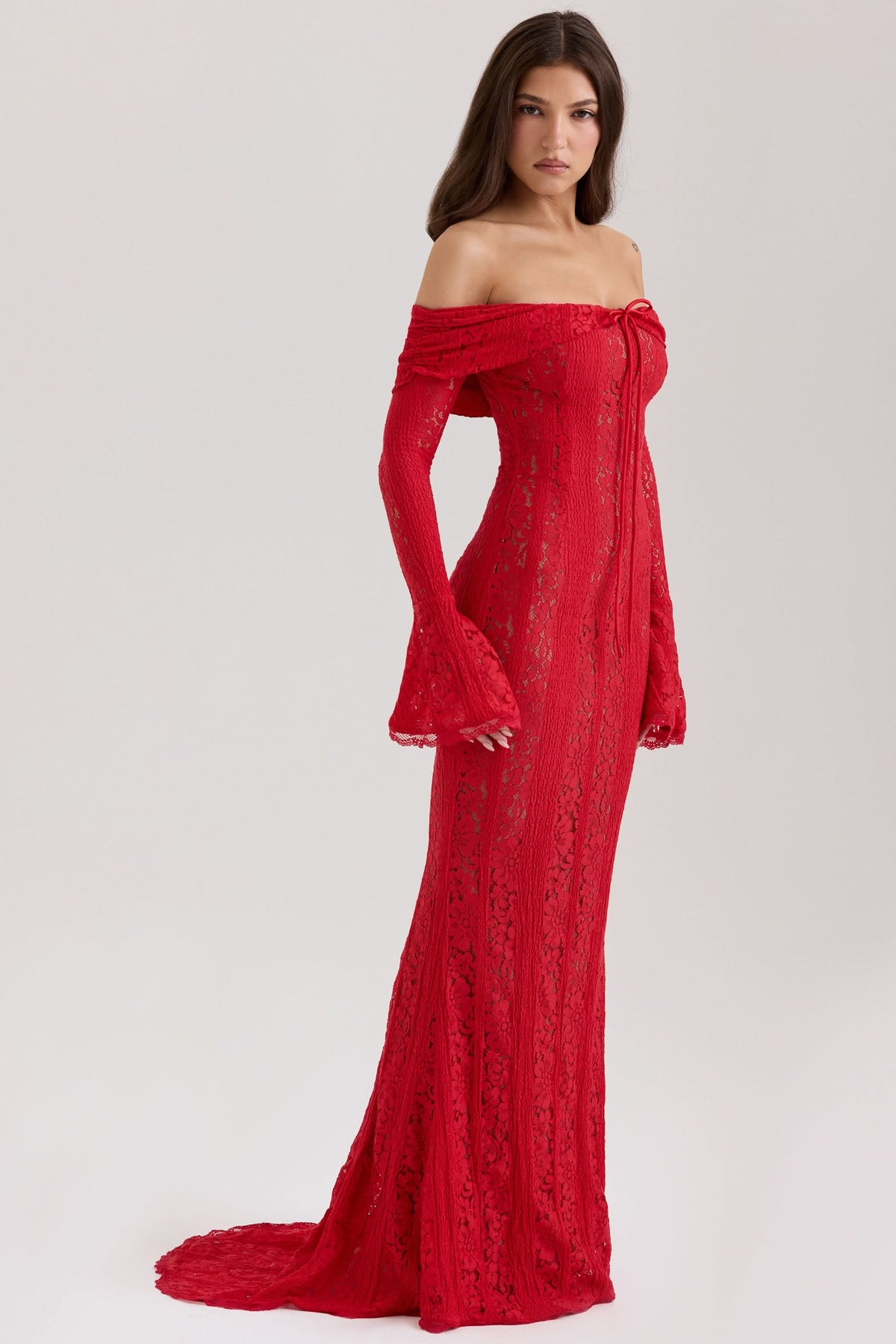 Emily Lace Maxi Dress - View 5