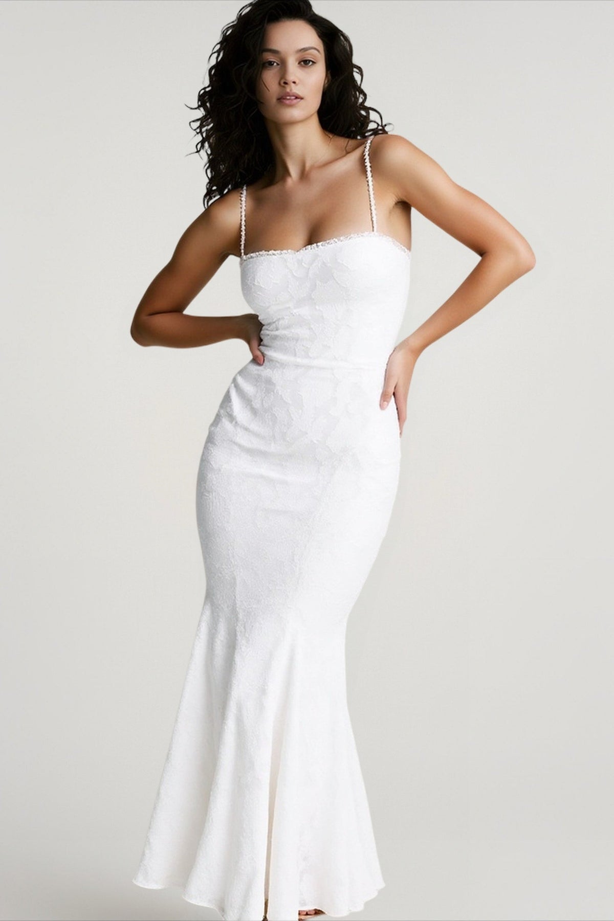 Embroidered Lace Dress
