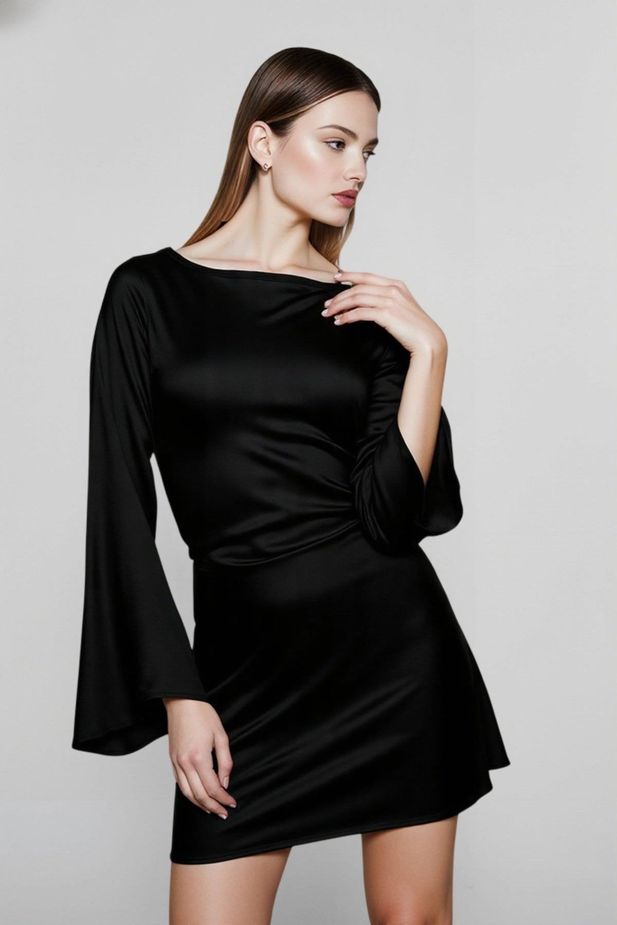 Bodycon Satin Dress