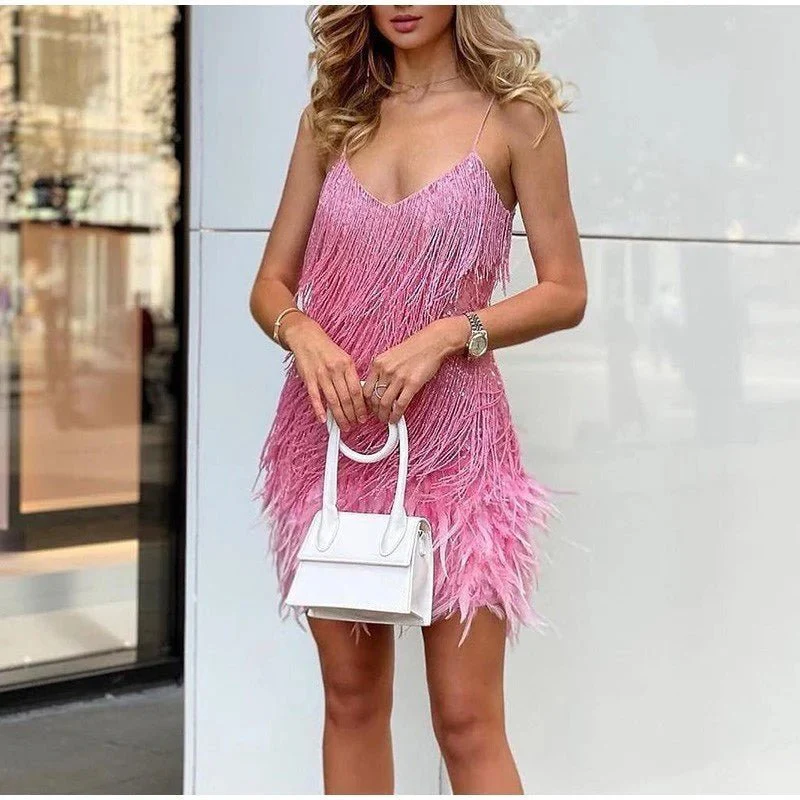 Sequin Strapless Bodycon Mini Party Dress