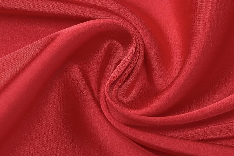 Slit cross back satin backless solid v neck maxi dress - View 8