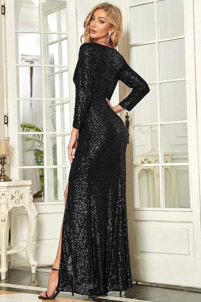 Shine Away Sequin Maxi Dress - View 3