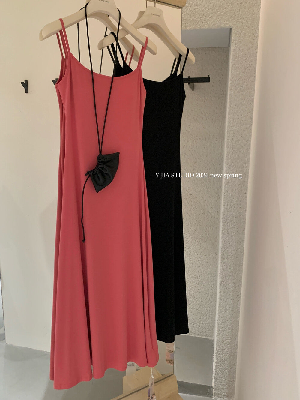 Spaghetti Strap Bodycon Slip Maxi Dress 8