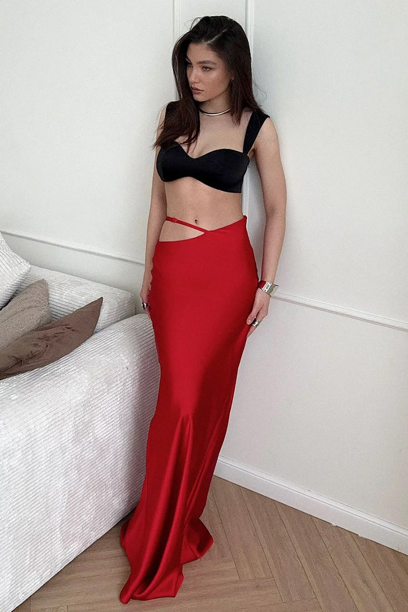 Soft Bodycon Maxi Skirt