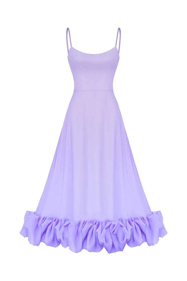 Chiffon Sweetheart Neckline Ruffled Mini Dress - View 7