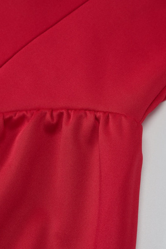 Solid Sleeveless Backless Bodycon Cocktail Dress - View 16