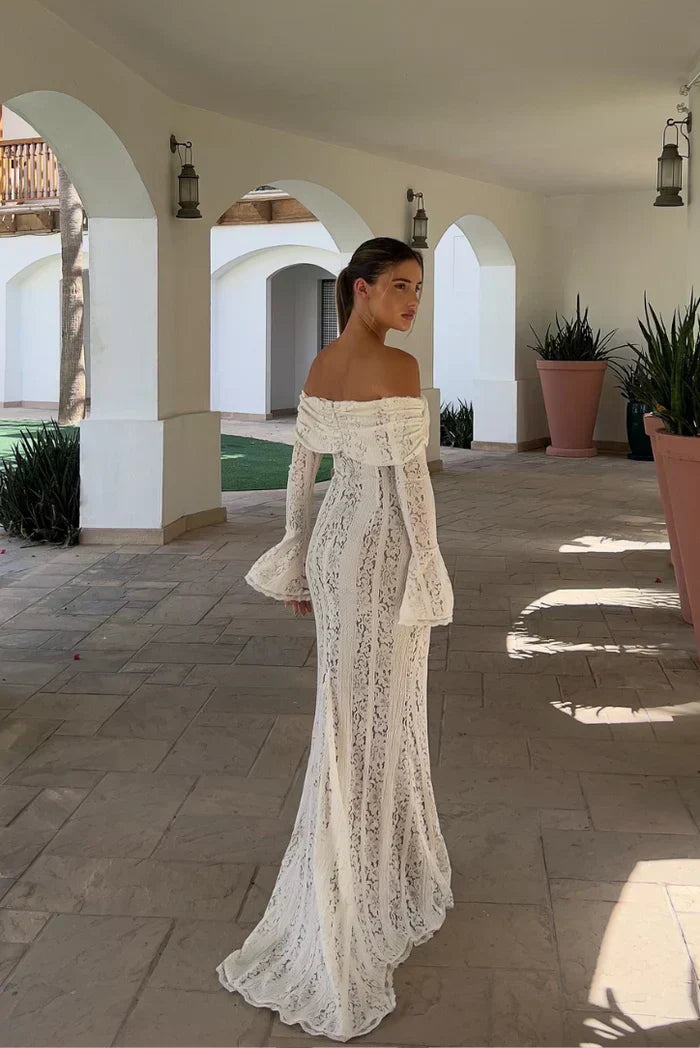 Georgetta | Lace Maxi Dress - View 2
