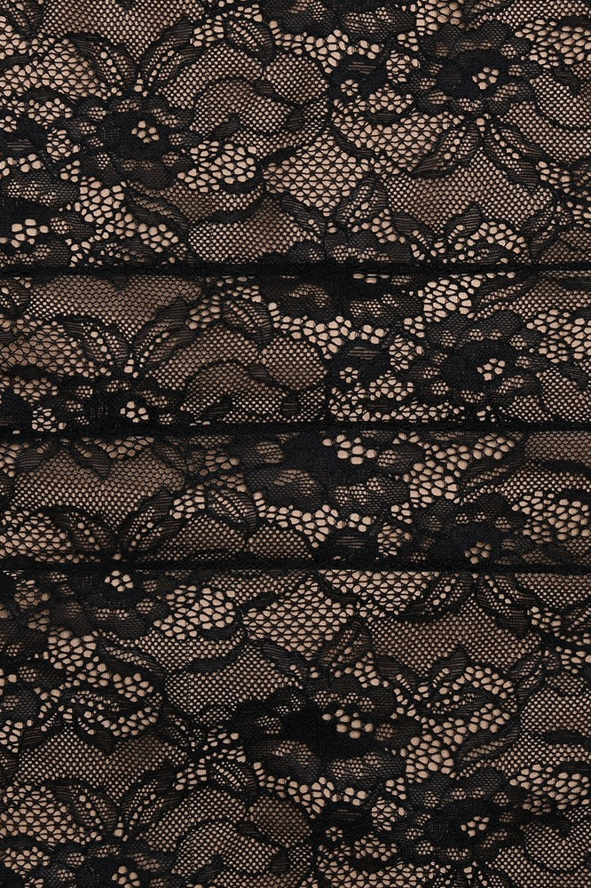 Lace Strapless Corset Bodycon Maxi Dress - View 19