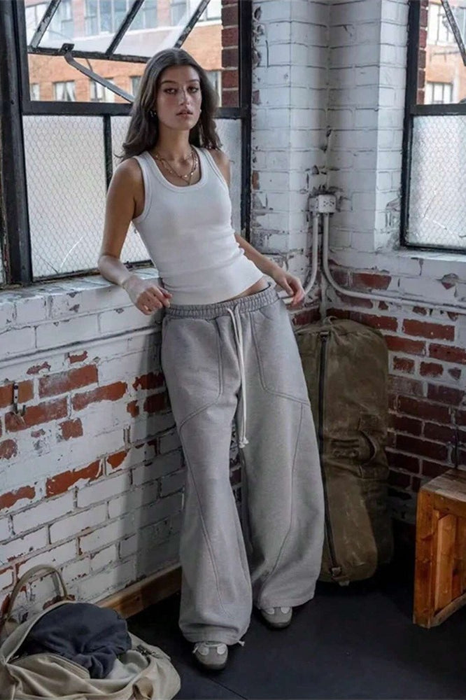Hip Hop Loose Wide Leg Pants