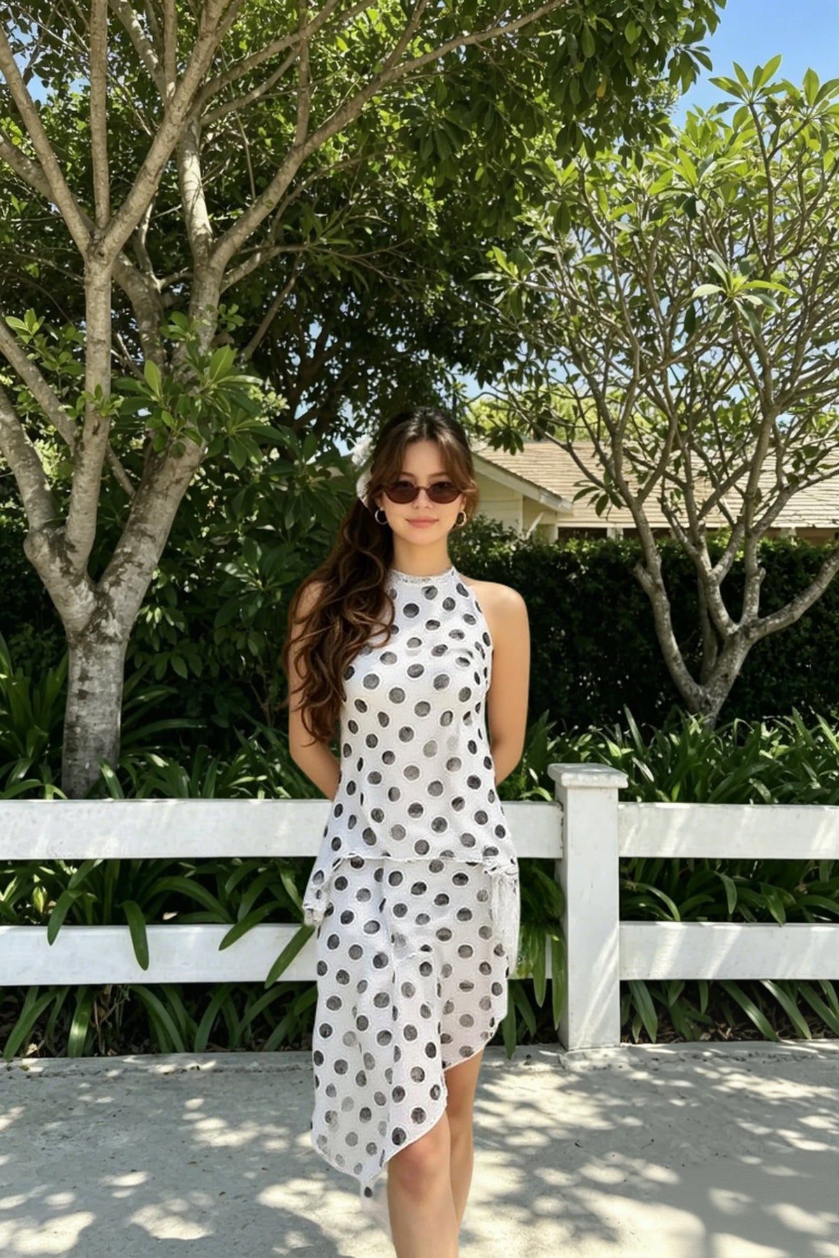 Halter-Neck Maxi Dress