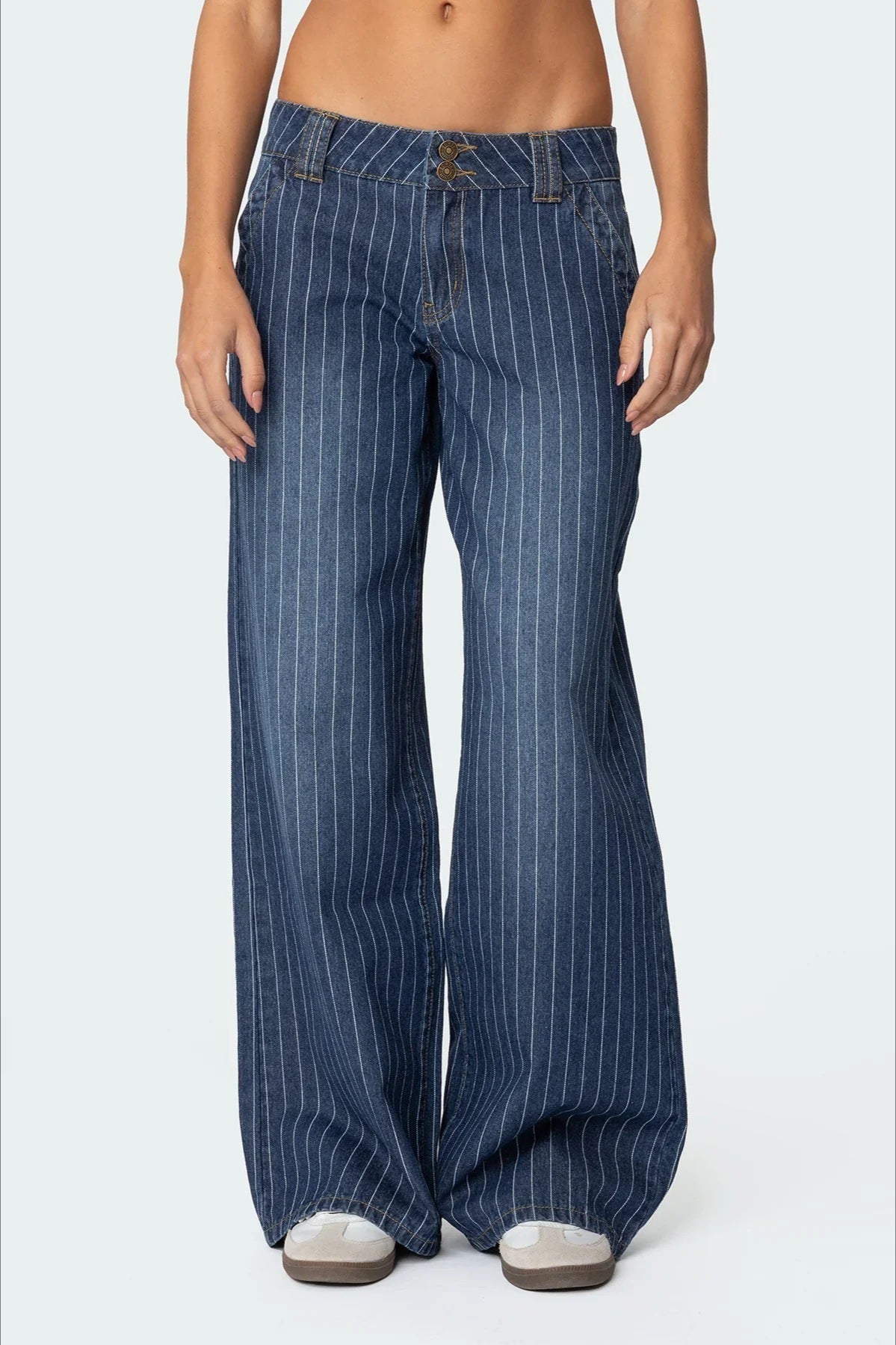 Vintage Washed Denim Jeans