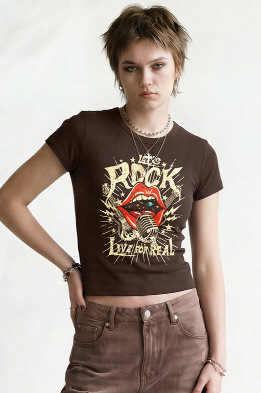 Vintage Washed Crop Top