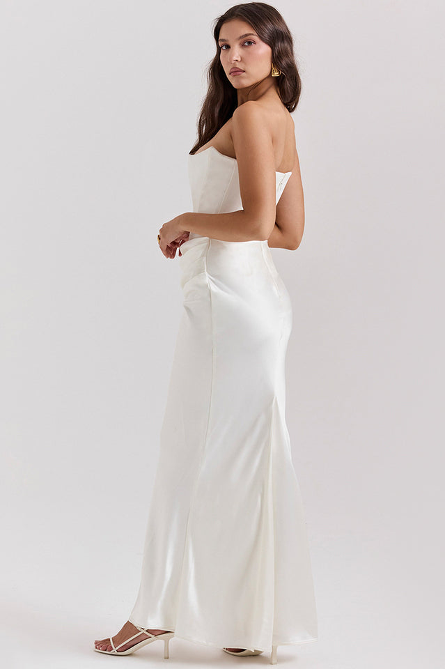 Persephone Off Shoulder Bustier Dress - View 12