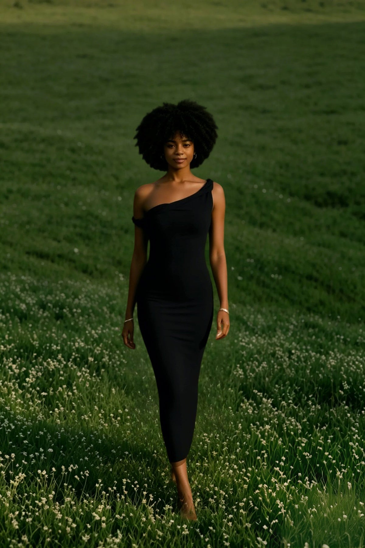 Bardot Rolled Hem Party Dress