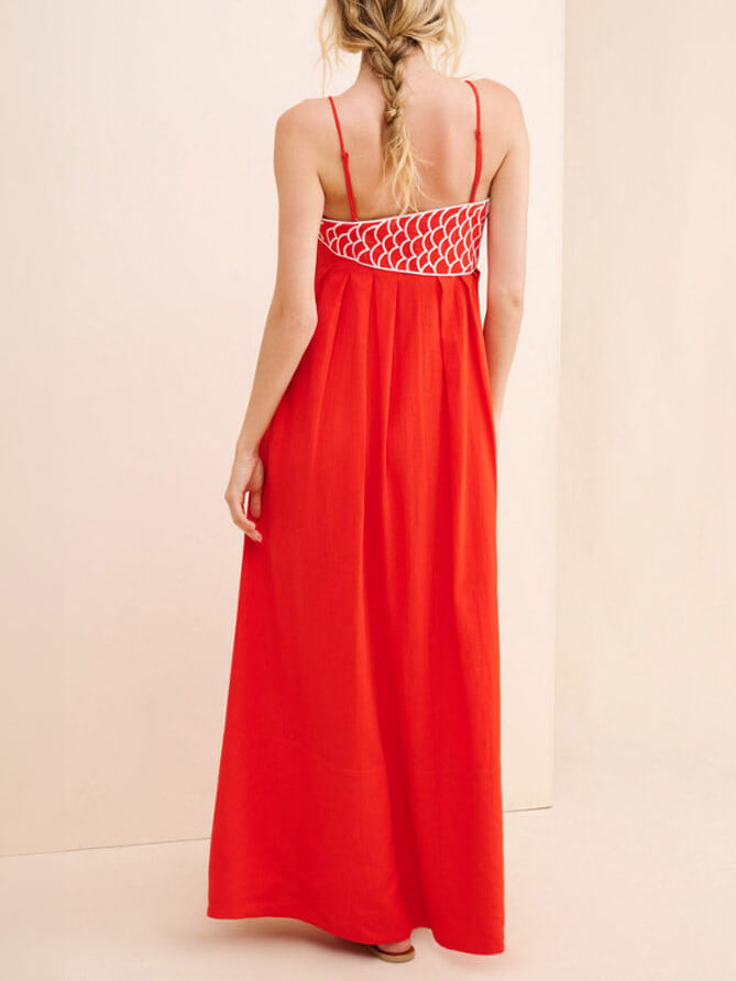 Exquisite Unique Fish-Shaped Charming Top Suspender Midi