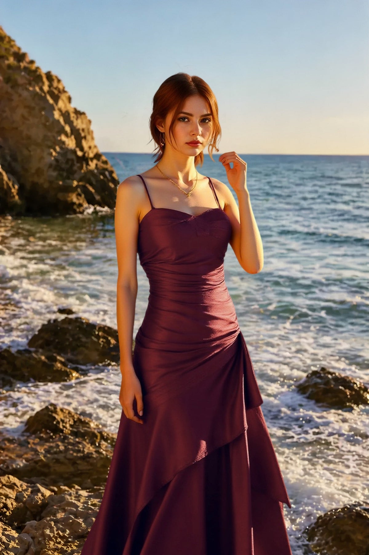 Longline Slip Dress