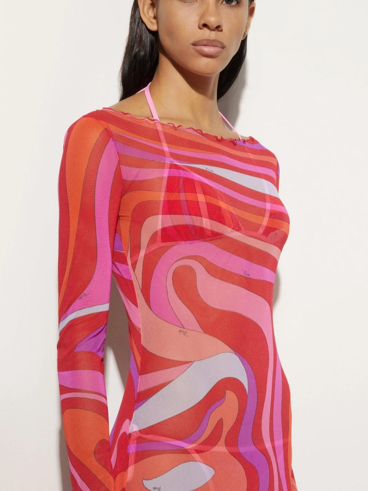 Marm Chiffon Maxi Dress - View 4