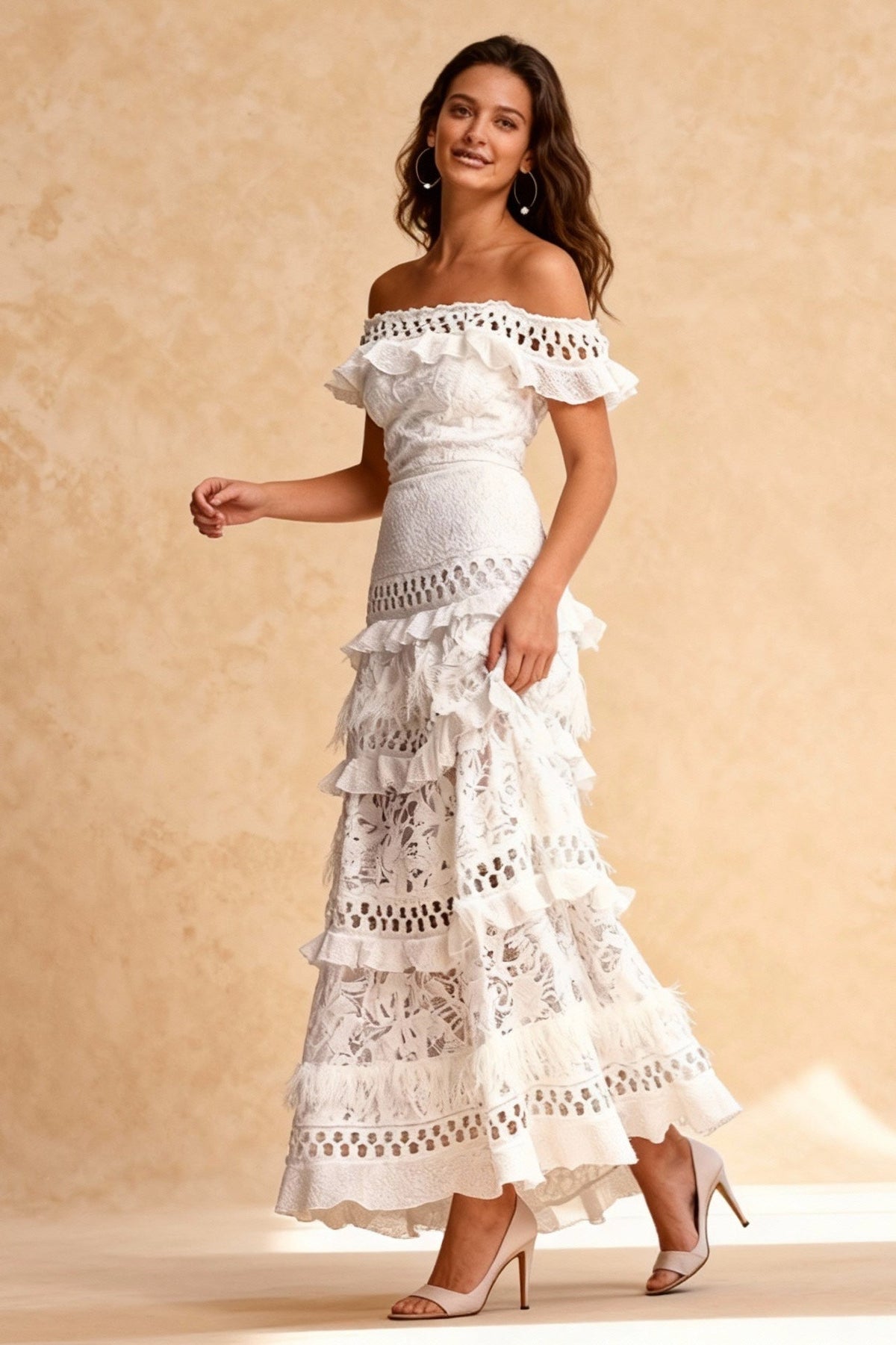 Patchwork Lace Dress